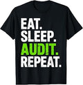 Funny Auditor Design for Men Women Audit Compliance Auditor T-Shirt