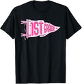 Back to School First 1st Grade Pennant Flag Teacher Student T-Shirt