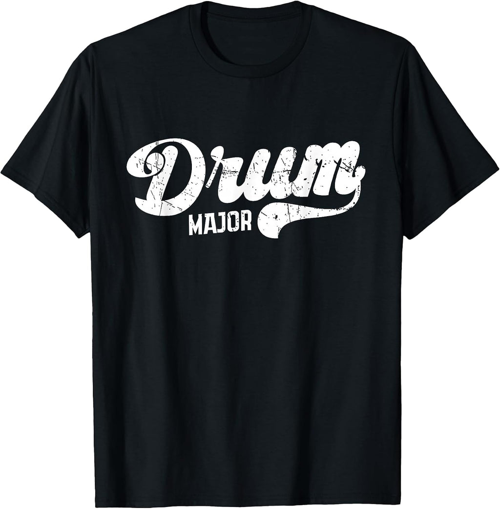 Drum Major Marching Band Music Concert Game Musican T-Shirt