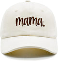Mama Hat for Women, Mama Gifts for Mother's Day Birthday, Adjustable Cotton Embroidered Mom Baseball Cap