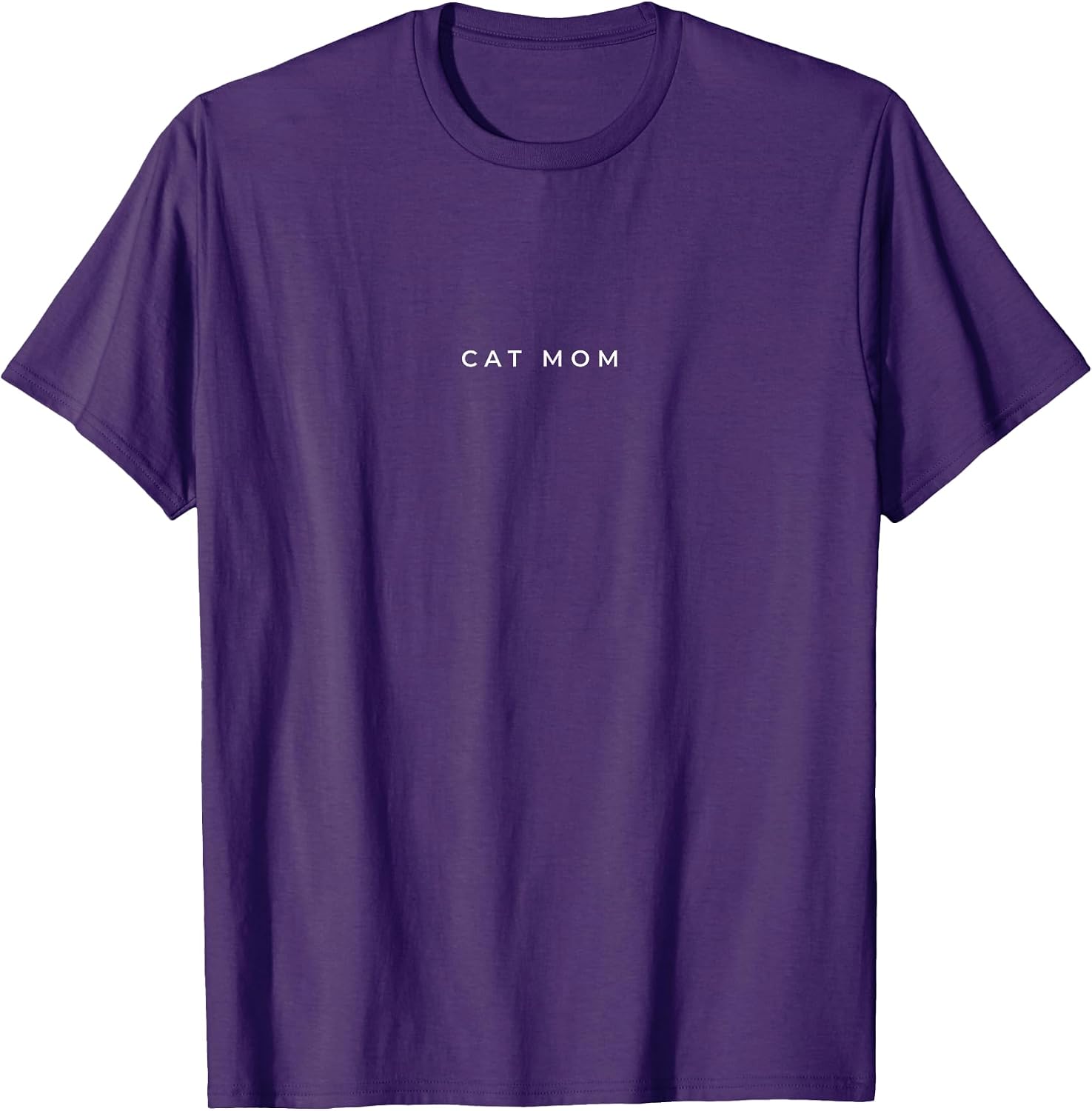 Cat Mom Cat Lover Funny Cat Minimalist Subtle Cat T-Shirt