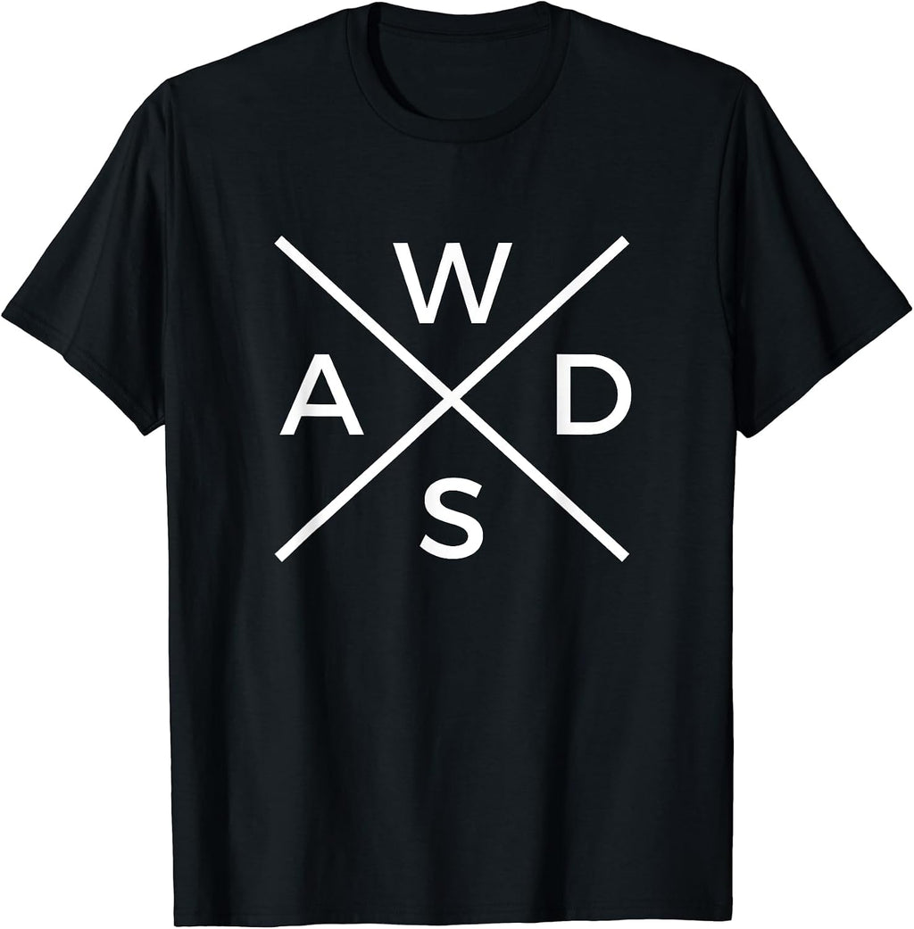 Funny Gamer PC Gaming WASD T-Shirt