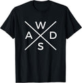 Funny Gamer PC Gaming WASD T-Shirt