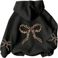 Girls Graphic Hoodie Thermal Long Sleeve Hooded Sweatshirt Drop Shoulder Pullover Top Ages 8-12