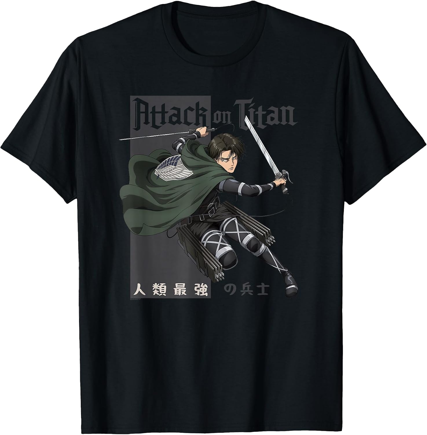 Season 4 Humanity's Strongest Soldier Anime T-Shirt