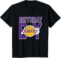 Los Angeles Lakers NBA Birthday Boy Logo Retro Logo T-Shirt