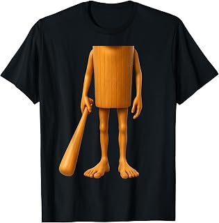 Tung Tung Sahur Funny Brainrot Meme Halloween Costume T-Shirt