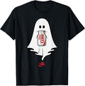 Halloween Diet Coke Ghost Holding Can Of Diet Coke T-Shirt