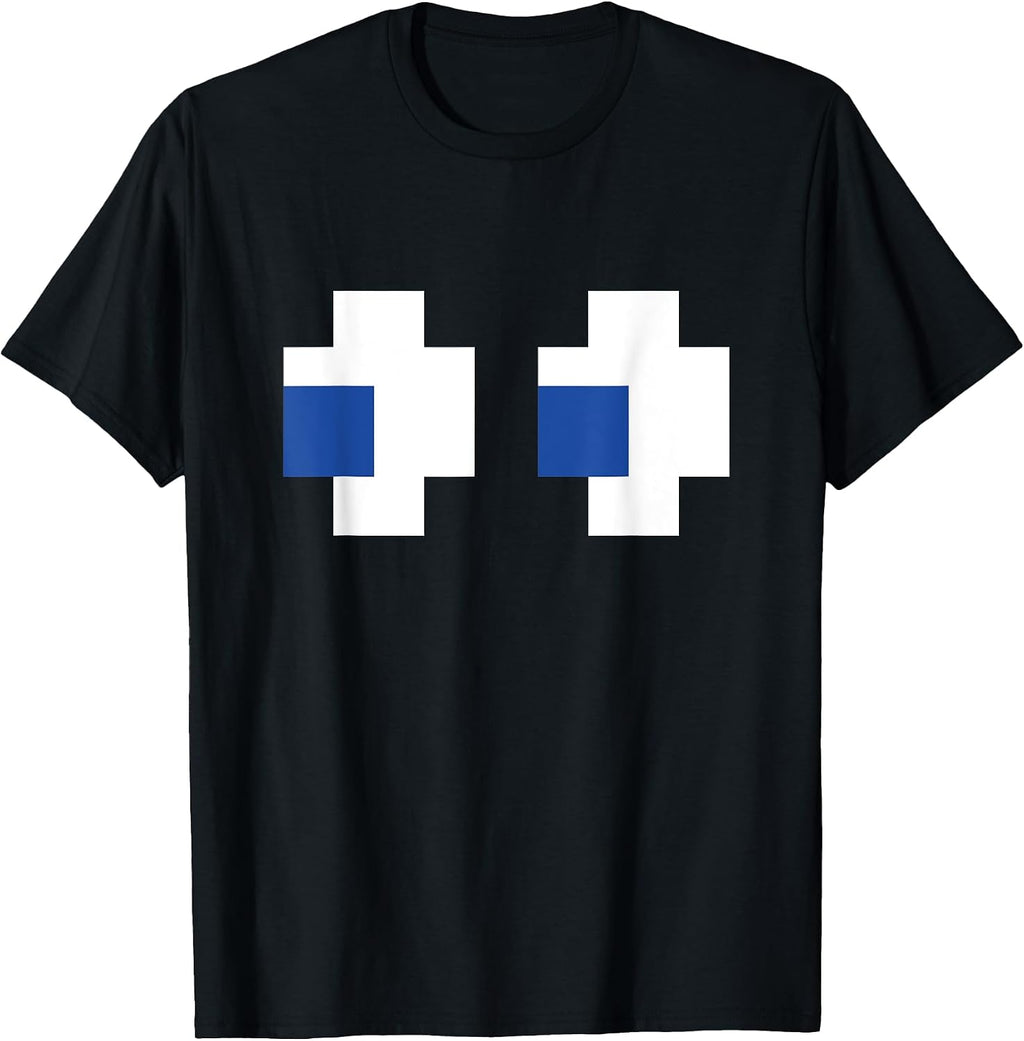 Retro Arcade Gaming Halloween Ghost Costume T-Shirt