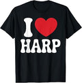 Funny Harp Art for Men Women Harp Player Harpist Harp Lovers T-Shirt