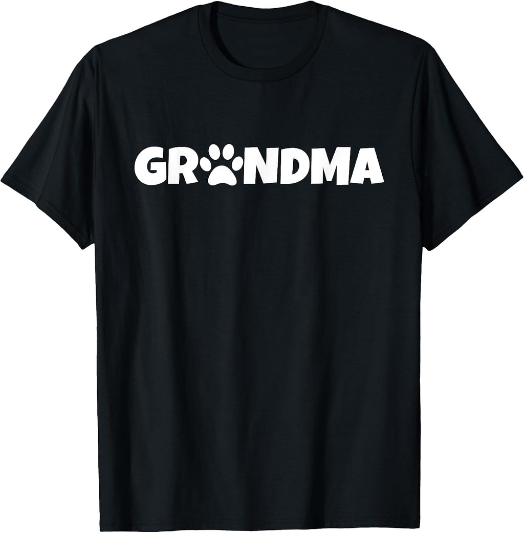 Dog Grandma T Shirt Dogs Doggie Puppy Lover Grandmother Nana T-Shirt for Men Women Kids