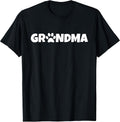Dog Grandma T Shirt Dogs Doggie Puppy Lover Grandmother Nana T-Shirt for Men Women Kids