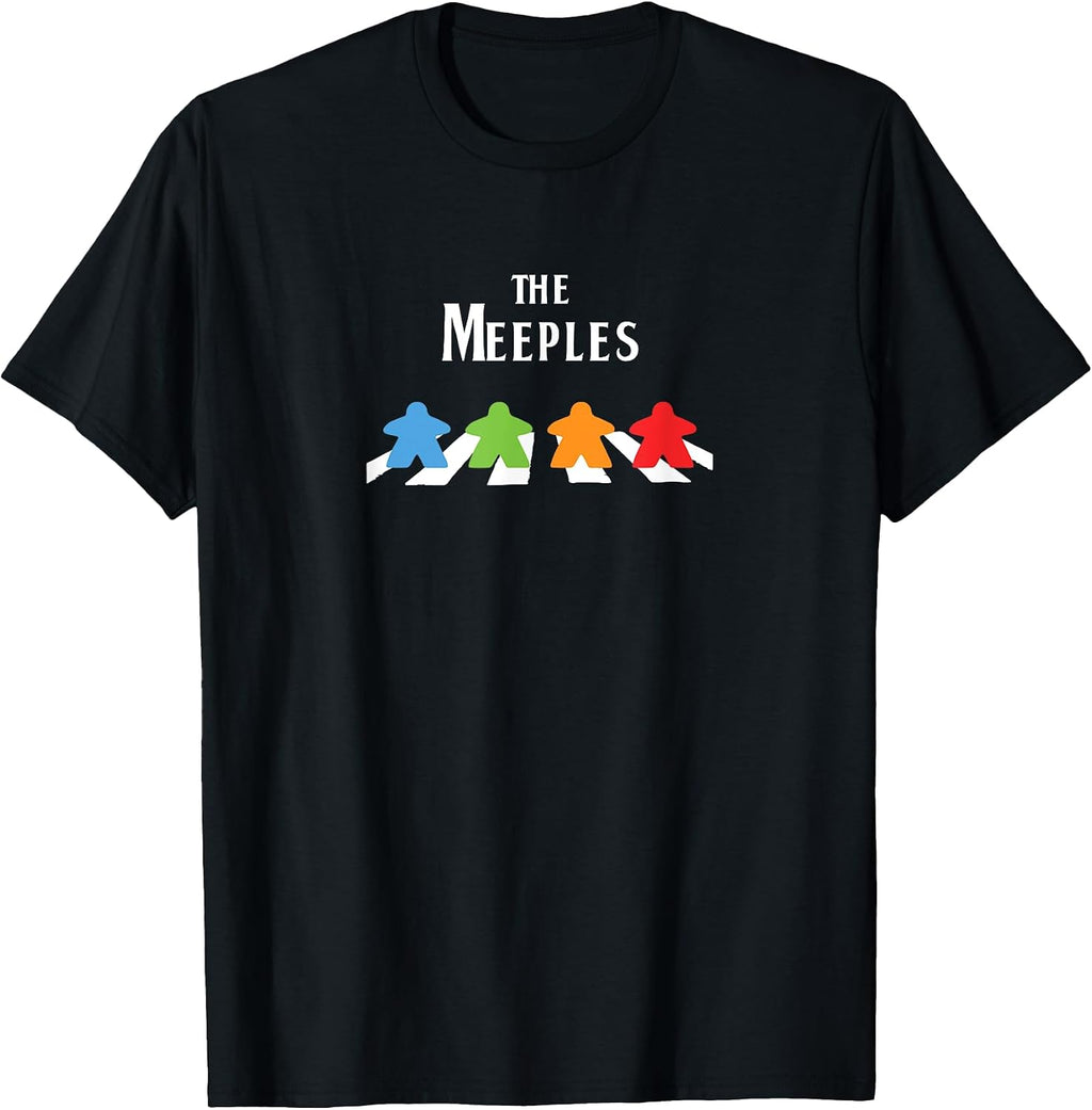 The Meeples Board Game Addict T-Shirt T-Shirt