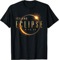 Iceland 2026 Total Eclipse 08 12 26 Solar Eclipse Totality T-Shirt