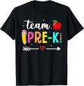 First Day of Pre-k Back to School Teachers Students Kids T-Shirt