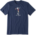 Men's Crusher Tee Shirt, Short Sleeve Cotton Graphic T-Shirts, Golf Jake