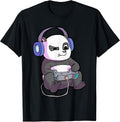 Gamer Shirt for Boys Gaming Teen Girl Funny Panda Shirt T-Shirt