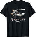 Levi Jump Attack Anime T-Shirt