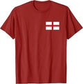 English Cross Flag Men Women England T-Shirt
