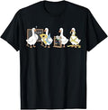 Funny Math Goose Teacher Classroom Appreciation Men Women T-Shirt