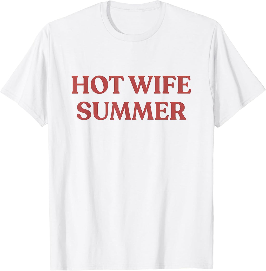 Retro Aesthetic Hot Wife Summer T-Shirt