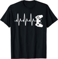 Funny Video Gaming Pc Gamer Heartbeat T-Shirt