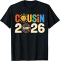 Family Camping Summer Vacation Crew Cousin Camp 2026 T-Shirt