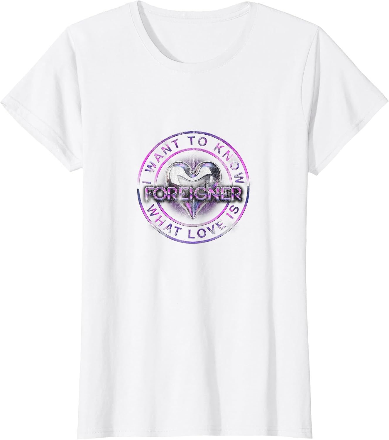 Music Rock Band 'What Love is' American Song Lyric PAPL2681 T-Shirt