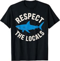 Cool Shark Art for Men Women Great White Hammerhead Shark T-Shirt