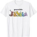 Rainbow LGBTQ Cat Purride Funny Gay Pride Month Equality T-Shirt