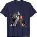 How to Train Your Dragon Toothless and Hiccup Viking Riders T-Shirt