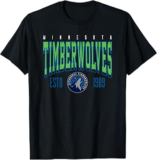 NBA Official Minnesota Timberwolves Battle Tested T-Shirt