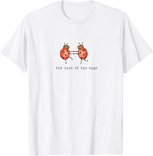 Funny The Last of The Bugs Club Vintage Dancing Ladybug T-Shirt