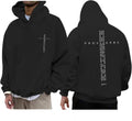 Christian Hoodies for Men Inspirational Religious Faith Cross Sweatshirts Vintage Bible Verse Graphic Hoodie Pullover