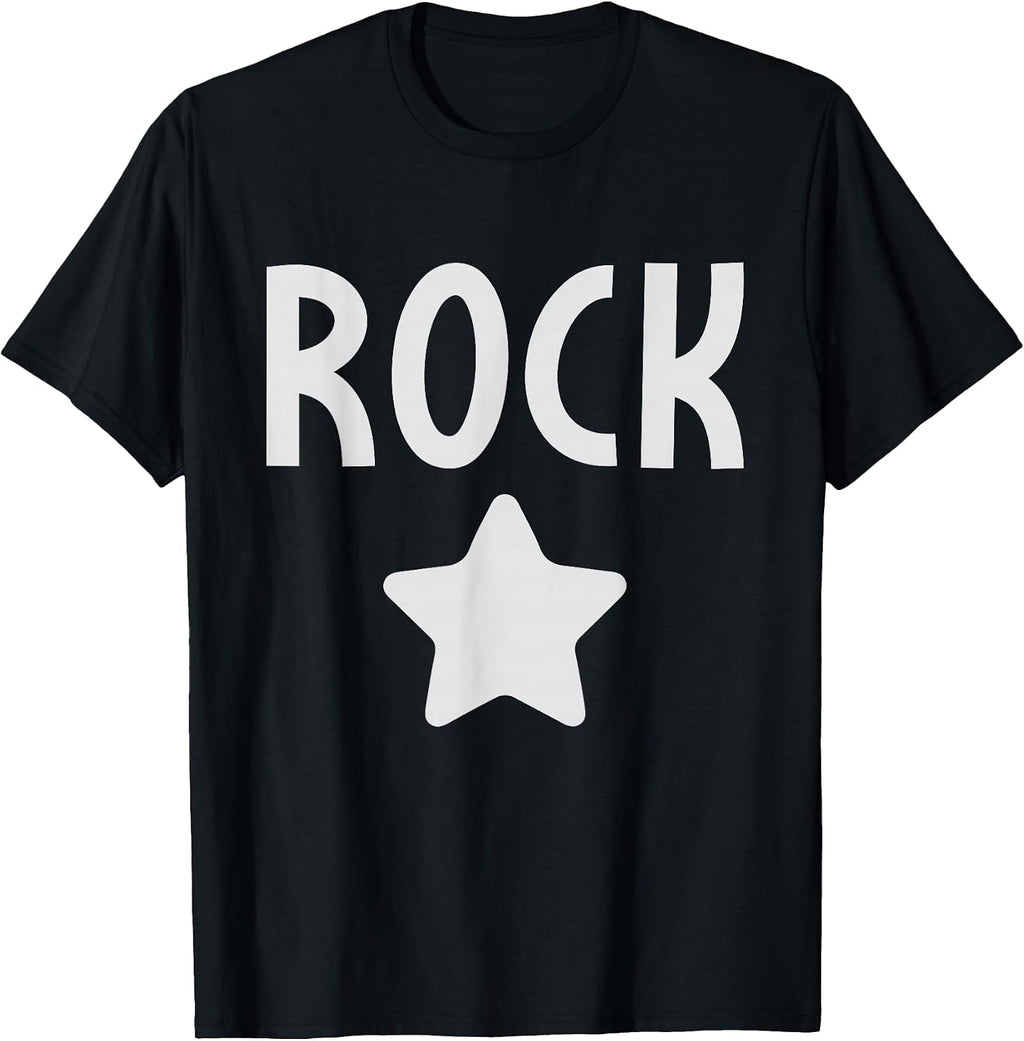 Cool Rock Star, Music Band, Funny Rock Girls Boys Kids T-Shirt