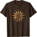 Spiral Sun Fairy Grunge Hippie Goblin Vintage Graphic T-Shirt