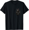 Cat Lover Gifts Black Cat in Bag T-Shirt