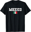 Mexican Flag for Men Women Bandera Mexicana Mexico T-Shirt