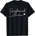 Greyhound Grandma Design Greyhound Dog Lovers T-Shirt for Men Women Kids