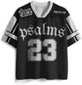 Christian Graphic Tees Oversized T-Shirt Novelty Women Men All-Over Print Mesh Jersey Faith Over Fear