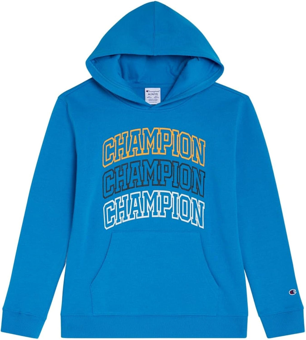 boys Graphic Hoodie Pullover Sweatshirt for Kids With Stylish Embellishments