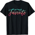 Favorite Son Daughter Its Official Dad Mom's Favorite Child T-Shirt