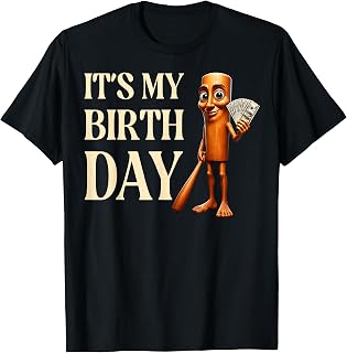 It's My Birthday Tung Tung Tung Sahur Birthday Boy Girl Kid T-Shirt