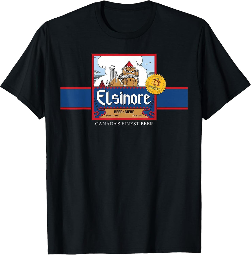Elsinore Beer New & Improved - Retro 80's T-Shirt