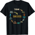 Motivational Quote Motivation Success Inspiration Mindset T-Shirt Small