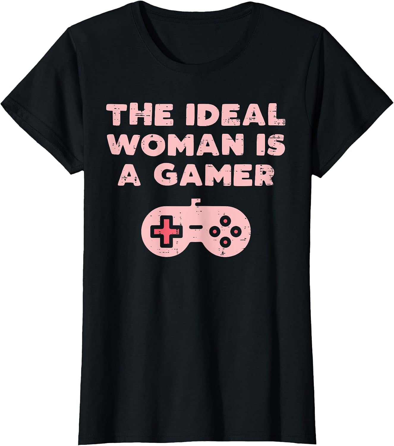 Ideal Woman Gamer Cute Gaming Video Game Lover Women Girl T-Shirt
