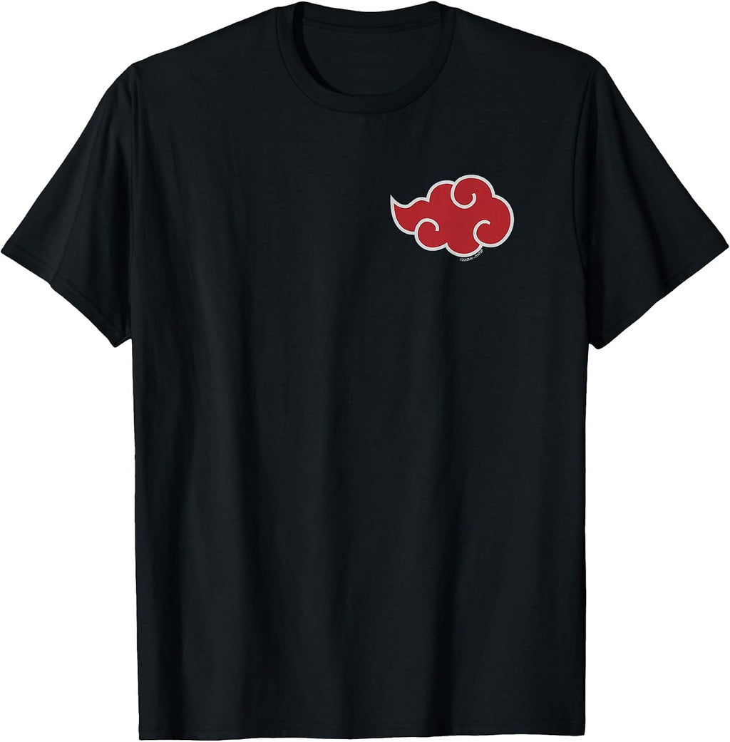 Shippuden Akatsuki Cloud Short Sleeve T-Shirt
