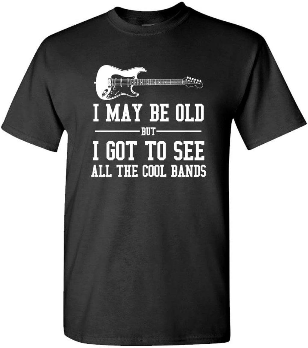 Vintage Concert Rock Music T-Shirt Funny Retro 70s 80s Bands Graphic Tee Gift for Men Women