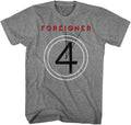 Foreigner 4 Album Cover Mens Short Sleeve T Shirt 80s Music Graphic Tees