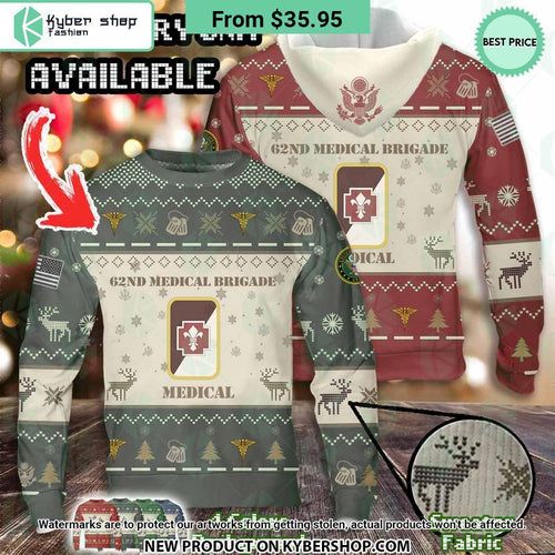 62nd MED BDE 62nd Medical Brigade-1 Sweater